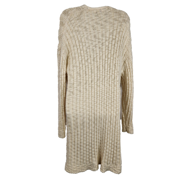 Andree by Unit Womens Devman Knit Cardigan 2X Cozy Neutral Minimalist Open Front - Picture 2 of 10